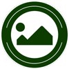Landscaping in green-valley Icon